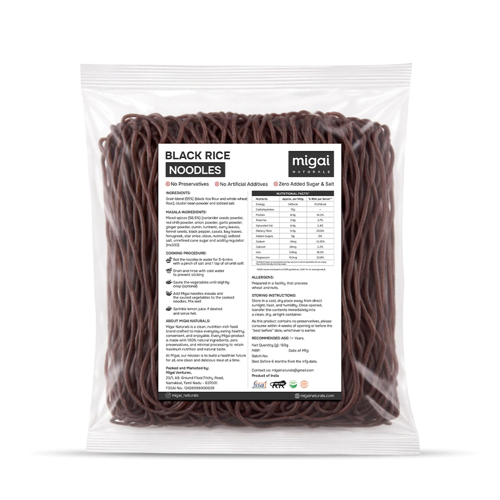 Black Rice Noodles