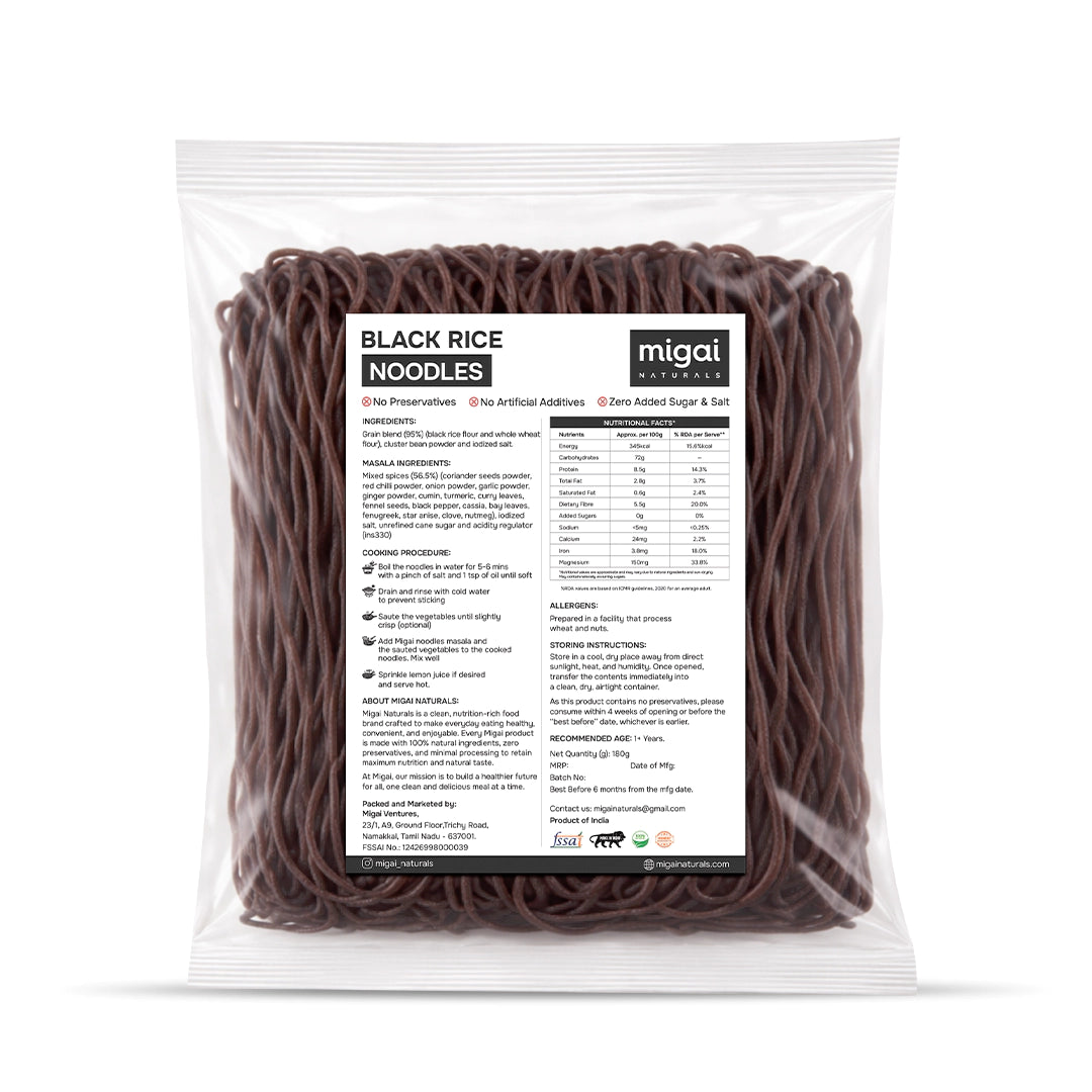 Black Rice Noodles
