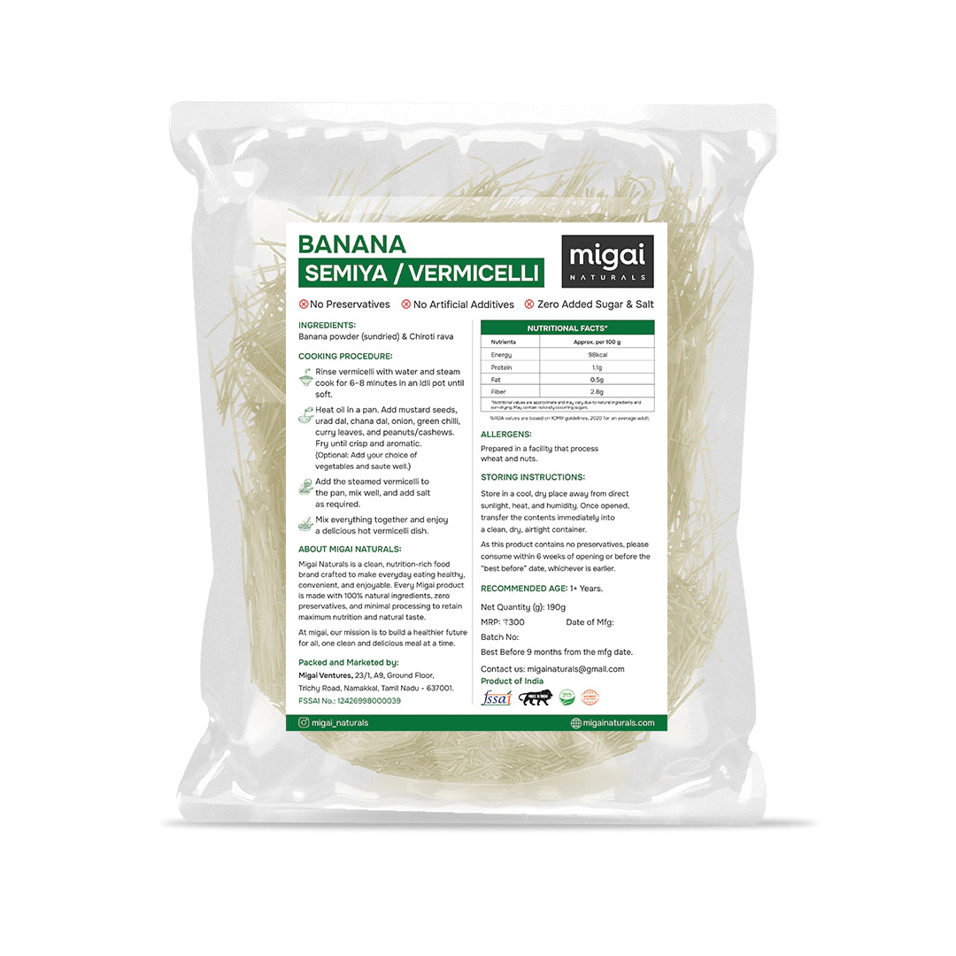Banana Vermicelli/Semiya