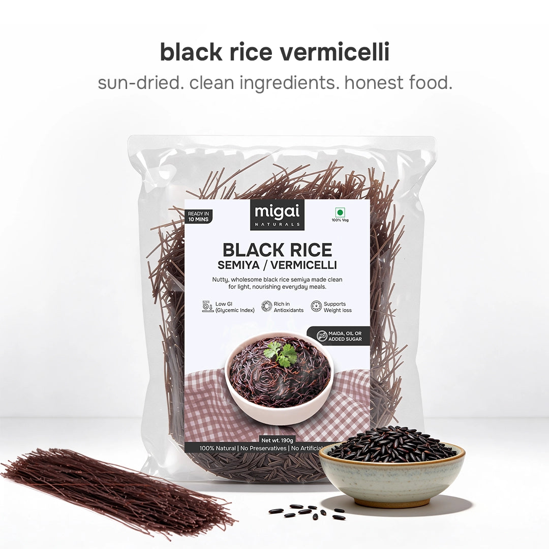 Black Rice Vermicelli/Semiya