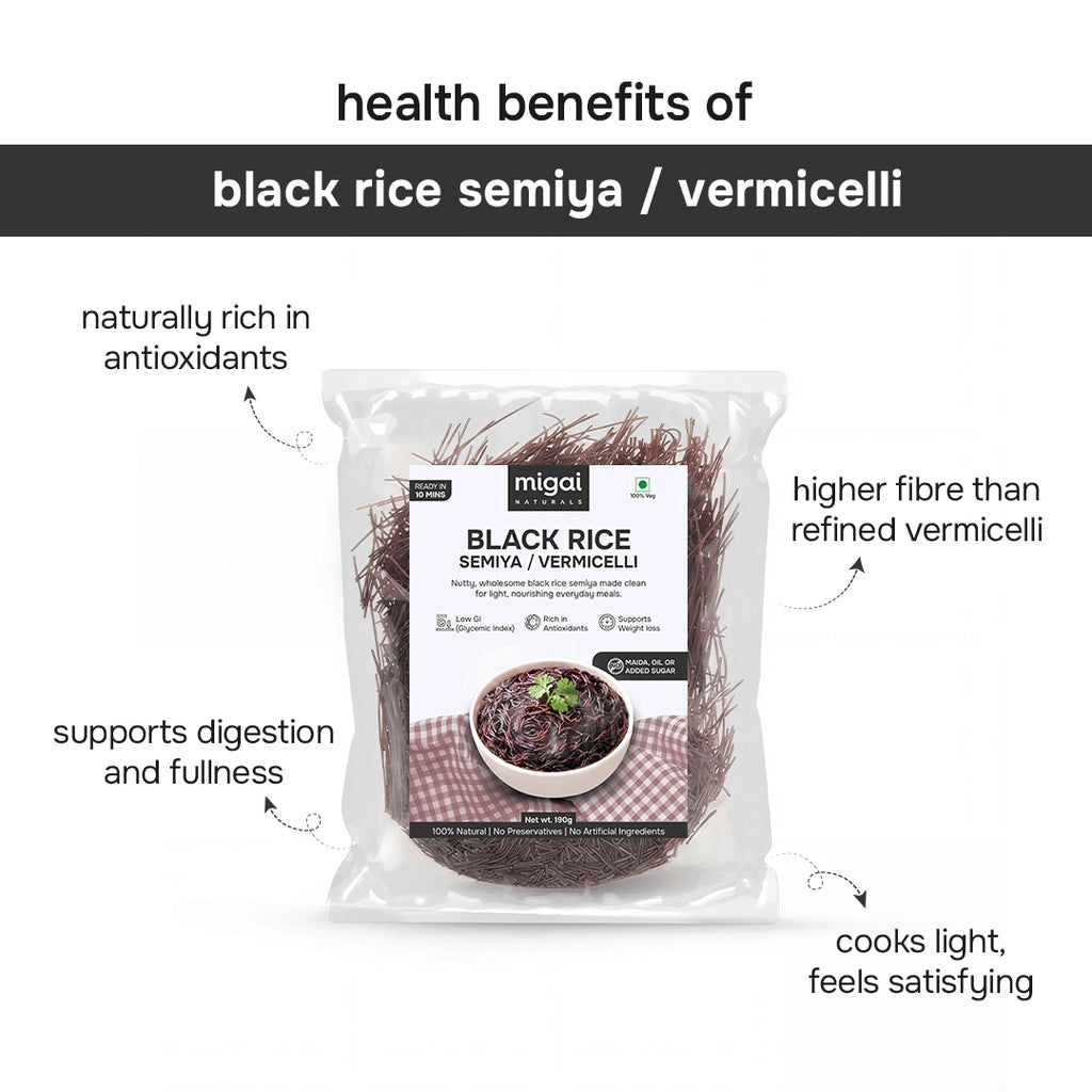 Black Rice Vermicelli/Semiya