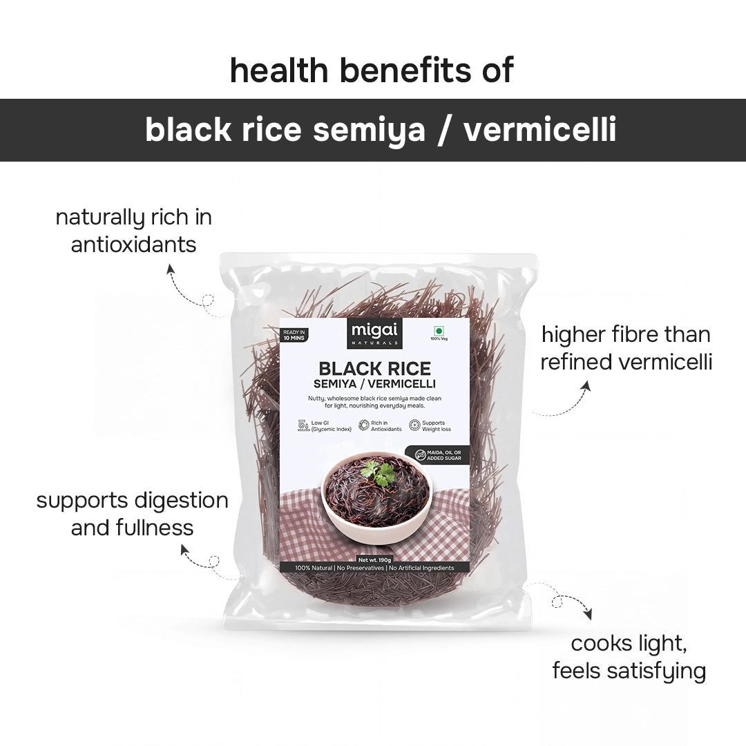 Black Rice Vermicelli/Semiya