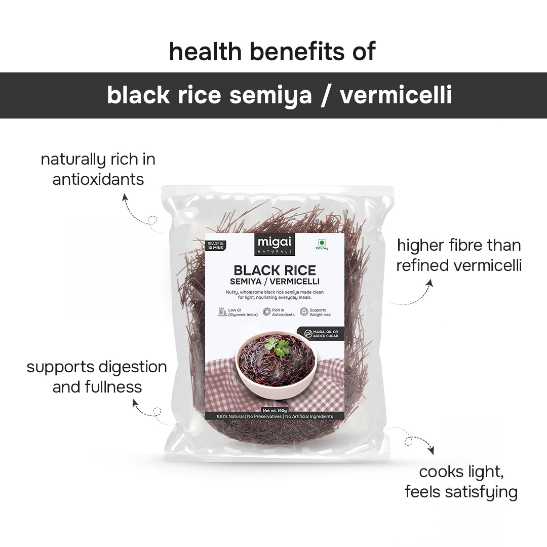 Black Rice Vermicelli/Semiya