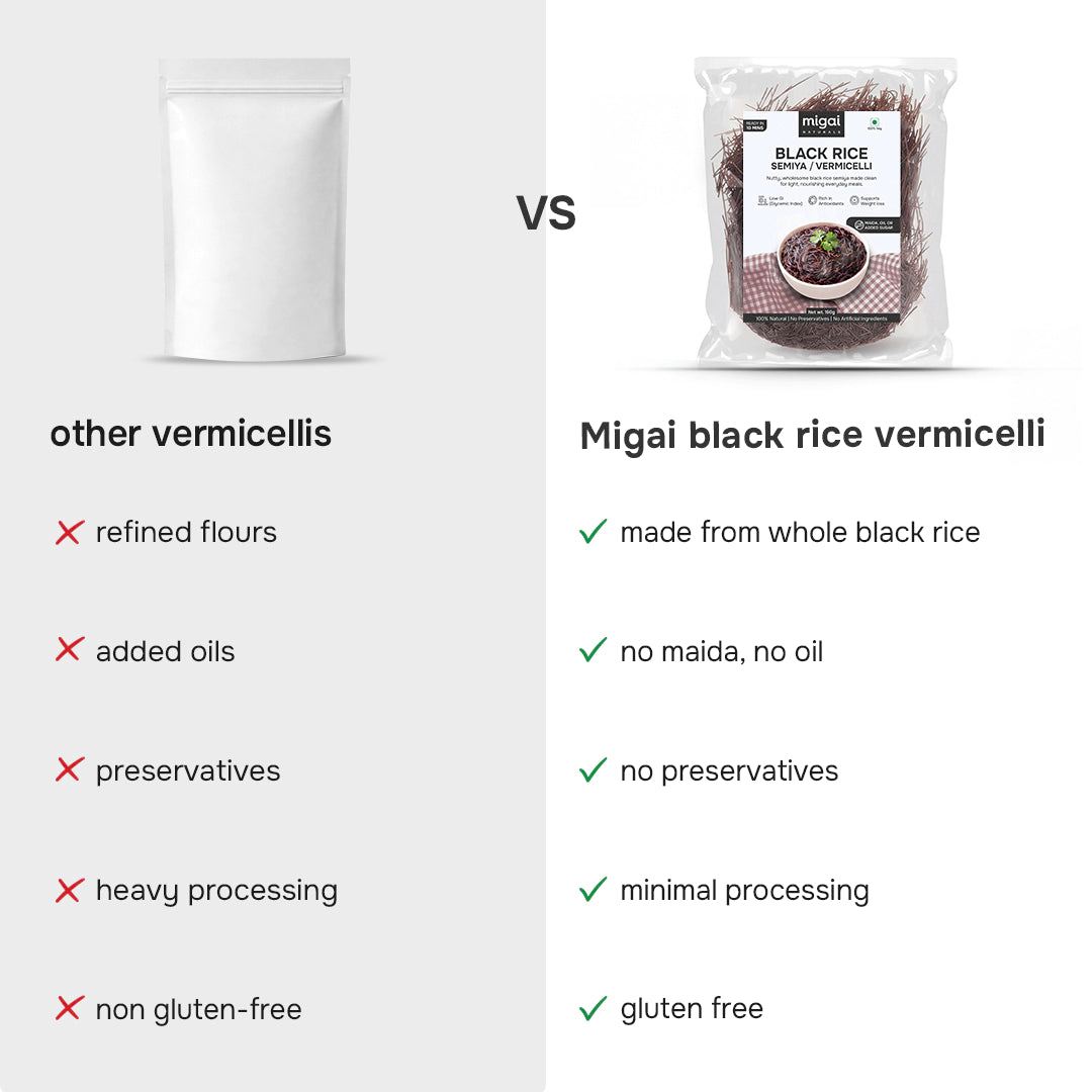 Black Rice Vermicelli/Semiya