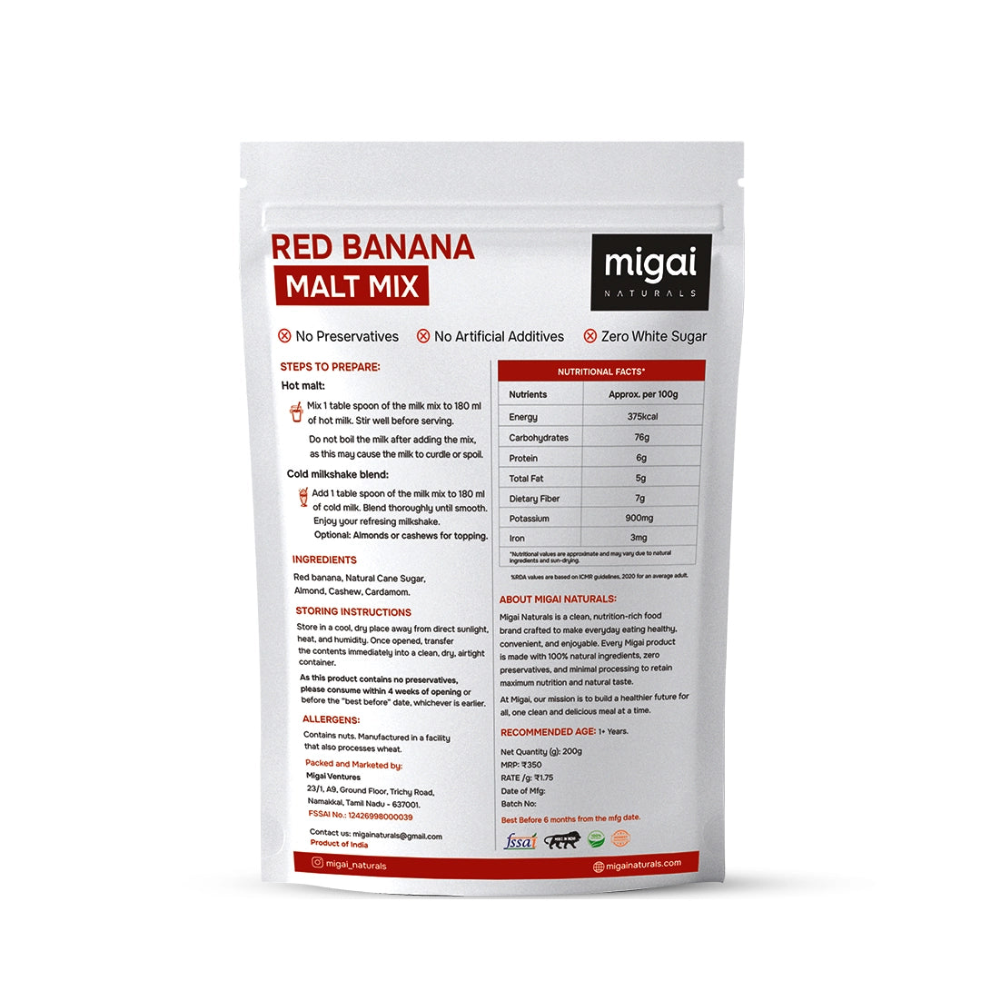 Red Banana High Energy Malt