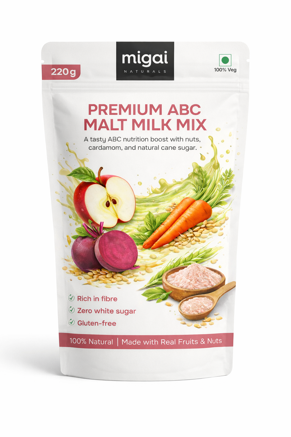 Premium ABC Malt Milk Mix (with natural cane sugar added)