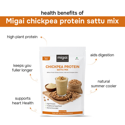 Chana Chickpea High Protein Sattu Malt