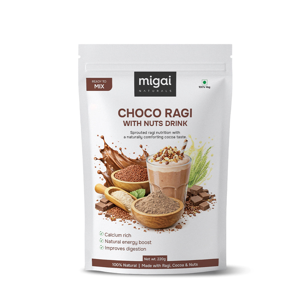 Choco Ragi with Nuts Energy Malt