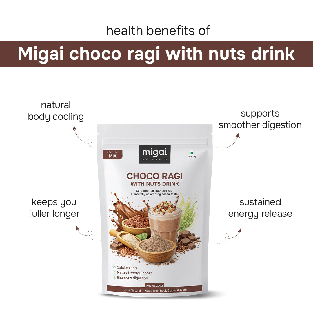 Choco Ragi with Nuts Energy Malt