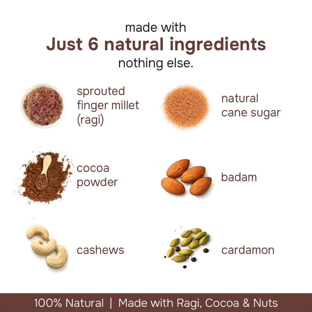 Choco Ragi with Nuts Energy Malt