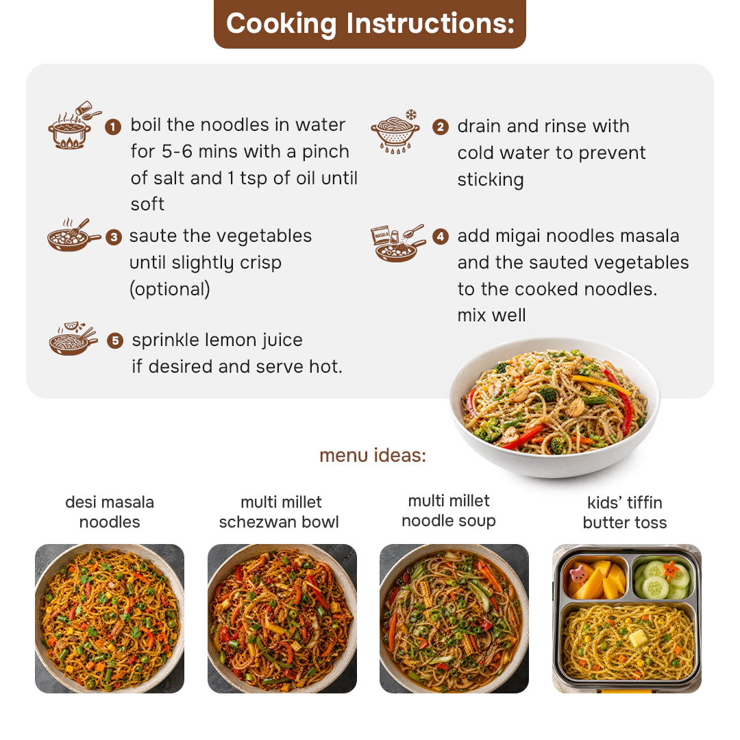 Multi Millet Noodles