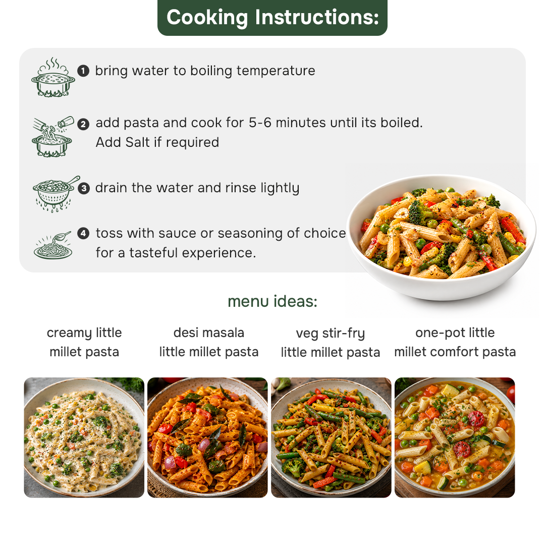 Little Millet Pasta