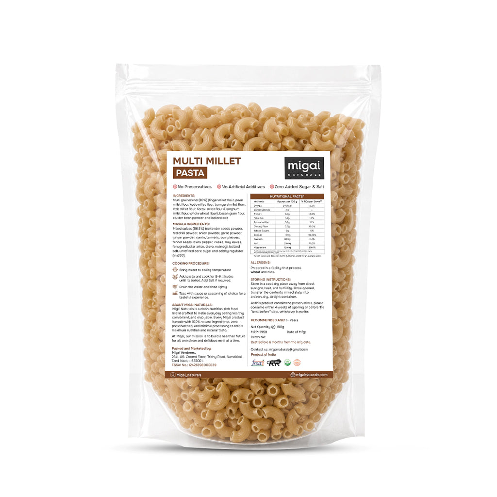 Multi Millet Pasta