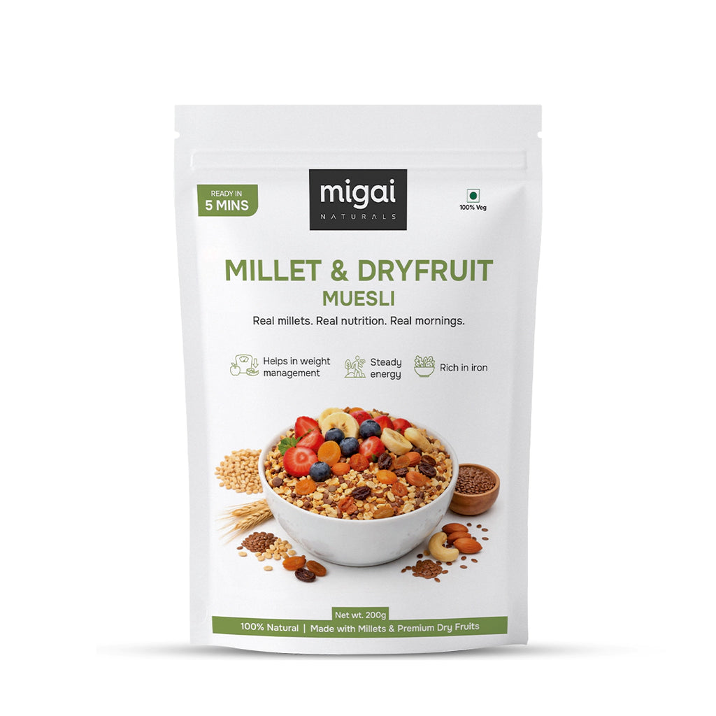 Millet Muesli with Dry Fruits