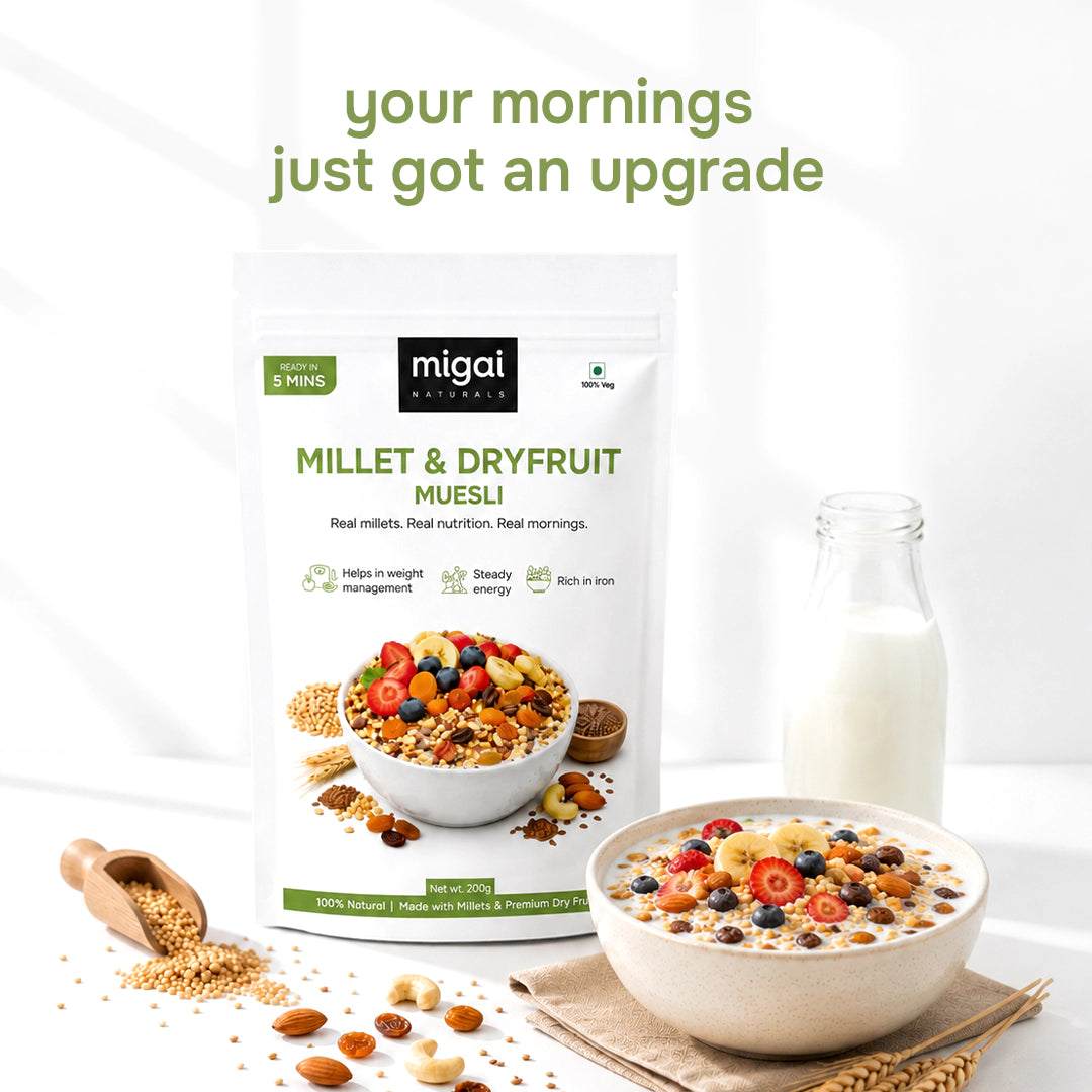 Millet Muesli with Dry Fruits