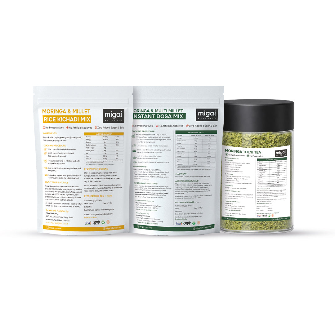 Moringa Wellness Combo | Everyday Green Goodness