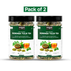 Moringa Tulsi Natural Tea | Serves 100+ Cups