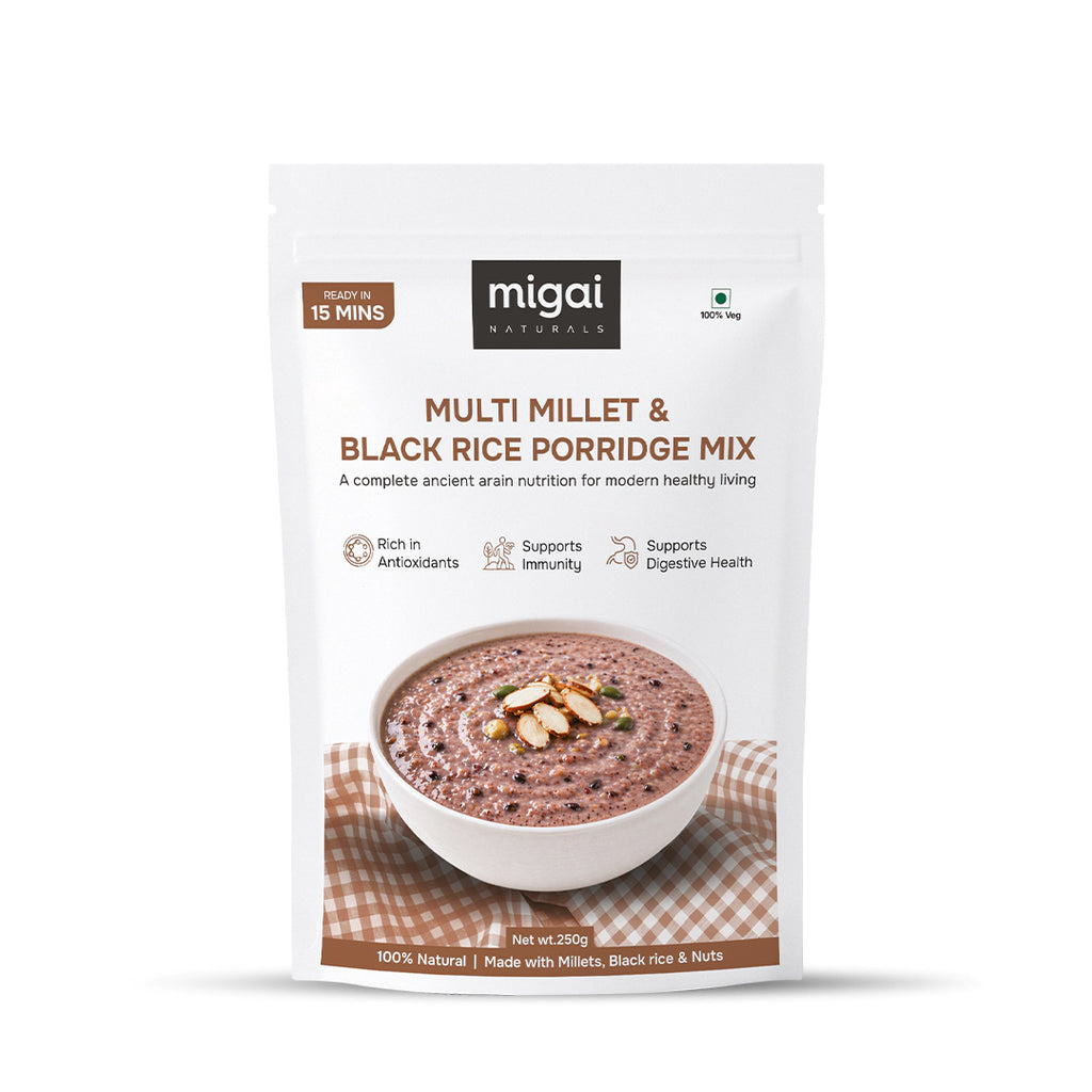 Multi Millet & Black Rice Porridge Mix