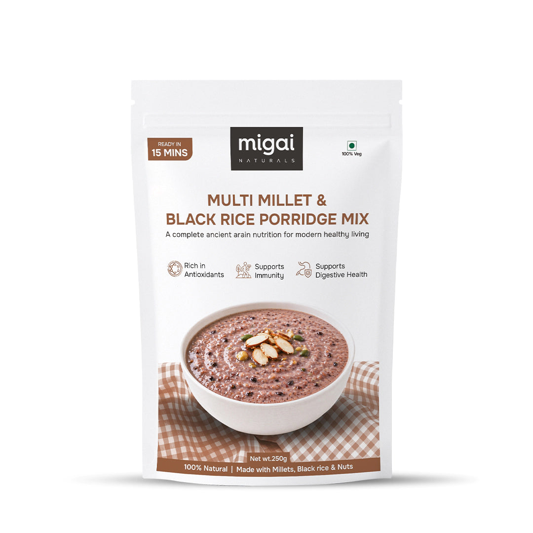 Multi Millet & Black Rice Porridge Mix