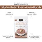 Multi Millet & Black Rice Porridge Mix