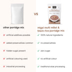 Multi Millet & Black Rice Porridge Mix