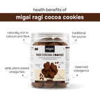 Ragi Cocoa Cookies