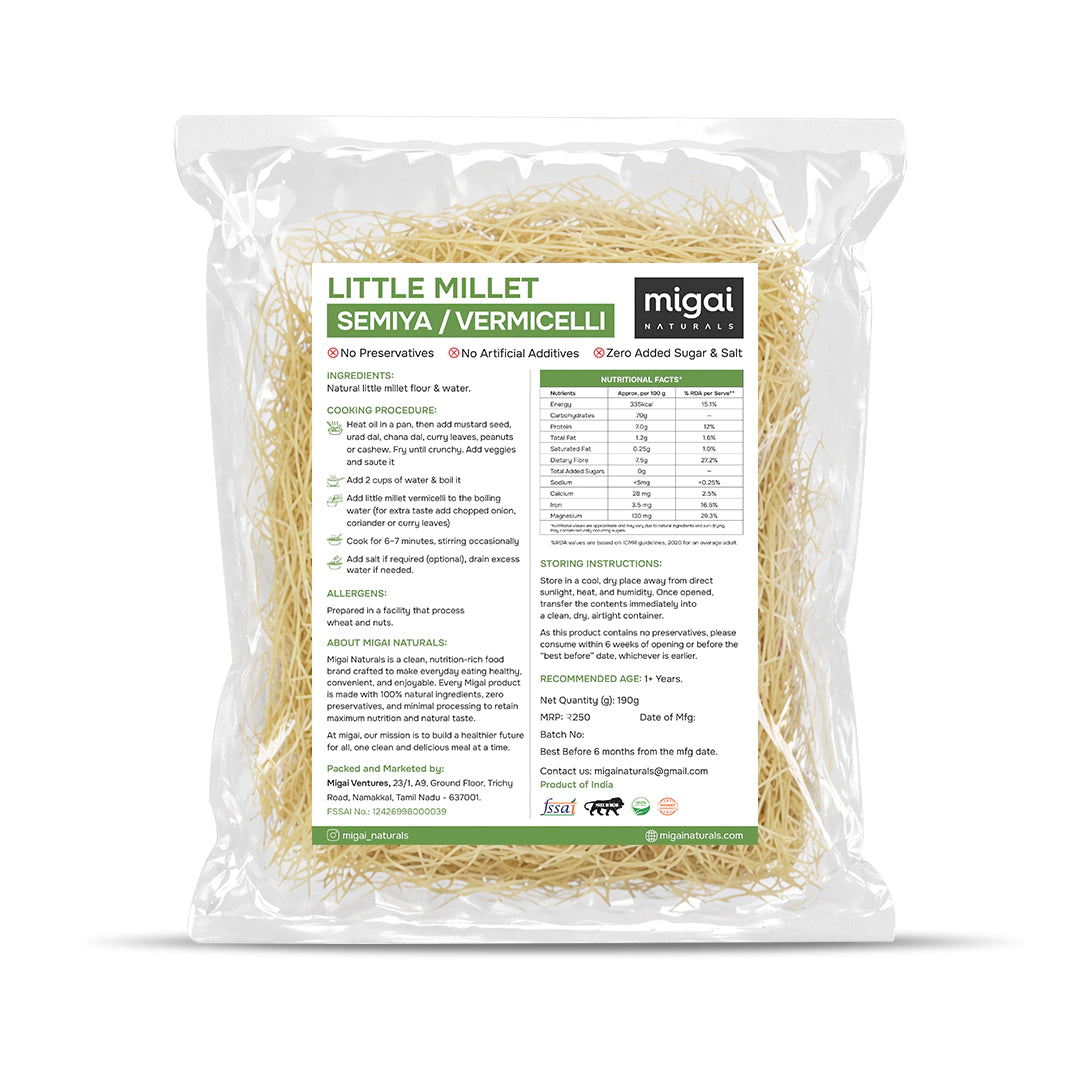Little Millet Vermicelli/Semiya