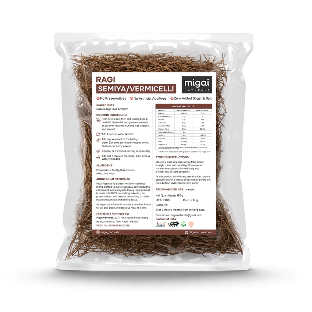 Ragi Vermicelli/Semiya