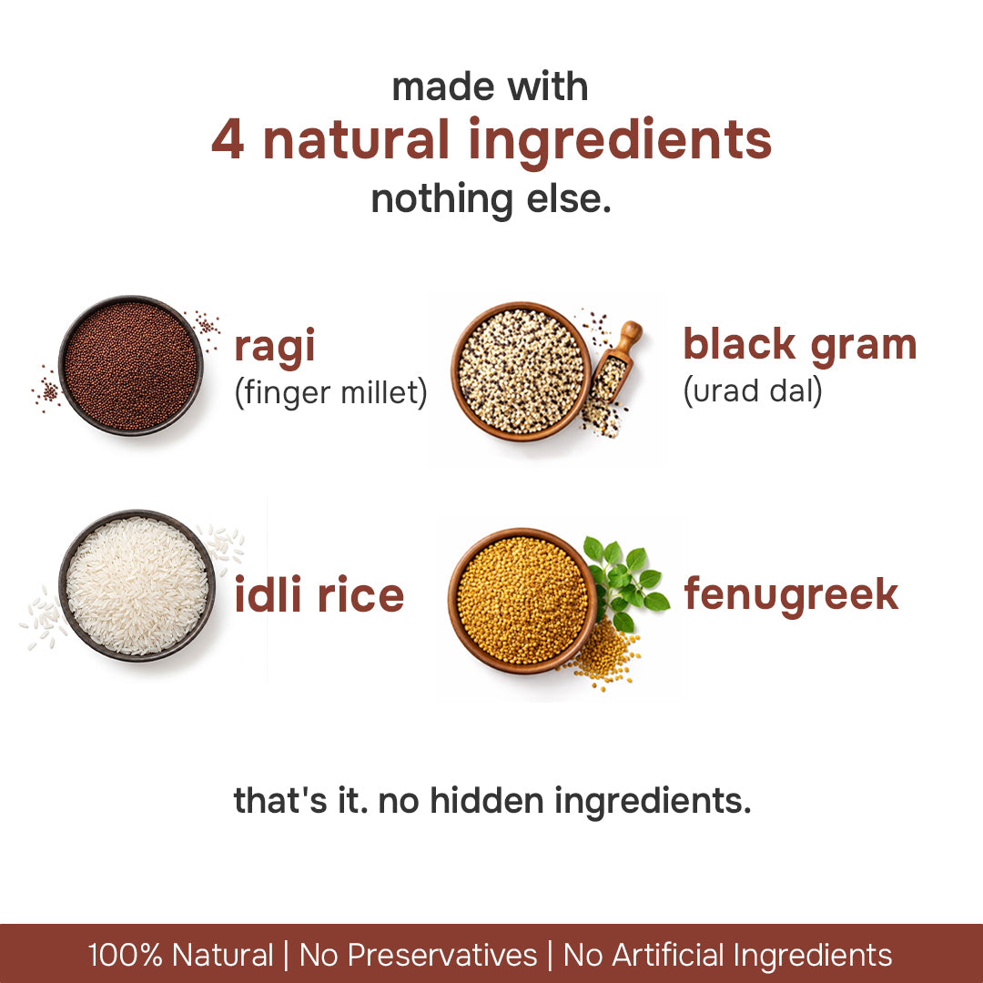 Ragi (Finger Millet) Dosa Mix
