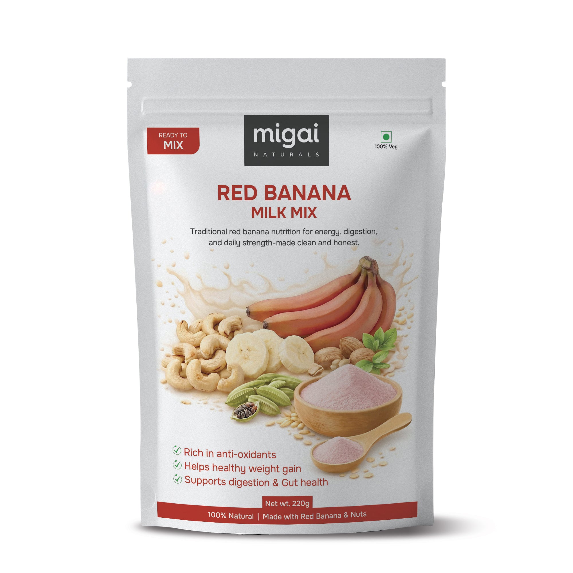 Red Banana High Energy Malt (with natural cane sugar)