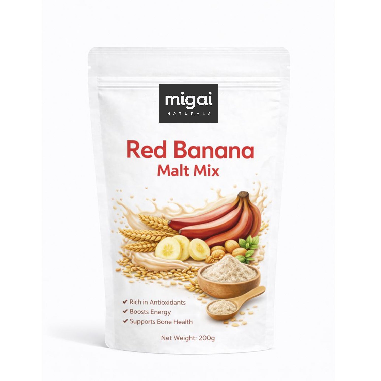Red Banana High Energy Malt (with natural cane sugar)