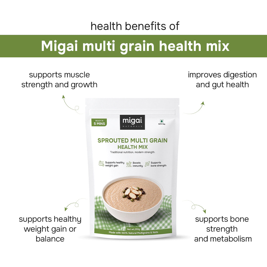 Sprouted Multigrain Health Mix Porridge