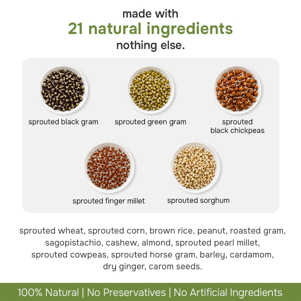 Sprouted Multigrain Health Mix Porridge